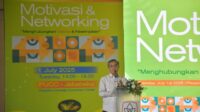 Menteri Ketenagakerjaan Republik Indonesia Yassierli saat menghadiri acara seminar dan networking bertajuk Career Connect 2025: Motivasi & Networking di aula Gedung President University Convention Center, Desa Simpangan, Kecamatan Cikarang Utara, Kabupaten Bekasi, Selasa (01/07)