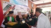 Nikah Isbat Terpadu dalam rangka Hari Jadi Kabupaten Bekasi ke-75, bekerja sama dengan Kementerian Agama dan Pengadilan Agama Cikarang.