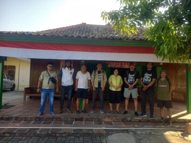 Rumah Sejarah Rengasdengklok atau rumah pengasingan Bung Karno dan Bung Hatta di Rengasdengklok, Karawang, Jawa Barat