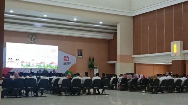 Sosialisasi Seleksi Terbuka (Open Bidding) Jabatan Pimpinan Tinggi (JPT) Pratama di lingkungan Pemerintah Kabupaten Bekasi, Jumat (03/10).