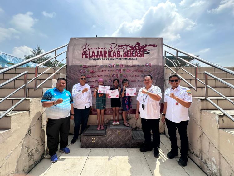 Sebanyak 280 pelajar dari 60 sekolah di Kabupaten Bekasi berpartisipasi dalam Kejuaraan Renang Antar Pelajar yang digelar pada 19-20 November 2025. Kegiatan ini berlangsung di Aquatik Center Wibawa Mukti, Kelurahan Sertajaya, Kecamatan Cikarang Timur. 