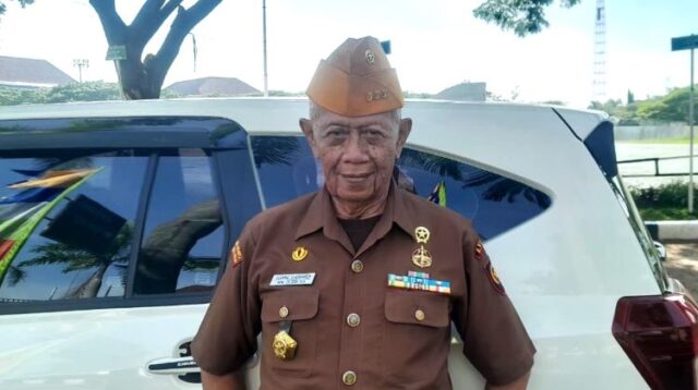 Ketua Legiun Veteran Republik Indonesia (LVRI) Kabupaten Bekasi, Ujang Djuhardi