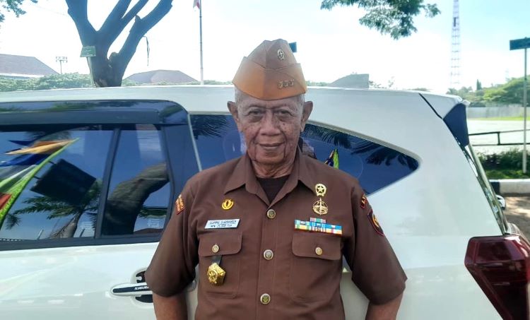 Ketua Legiun Veteran Republik Indonesia (LVRI) Kabupaten Bekasi, Ujang Djuhardi