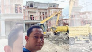 Sebelum ditetapkan sebagai tersangka oleh KPK, Sarjan sempat mengunggah foto rumah barunya yang sedang dalam proses pembangunan di akun TikTok pribadinya, "Bang Sarjan".