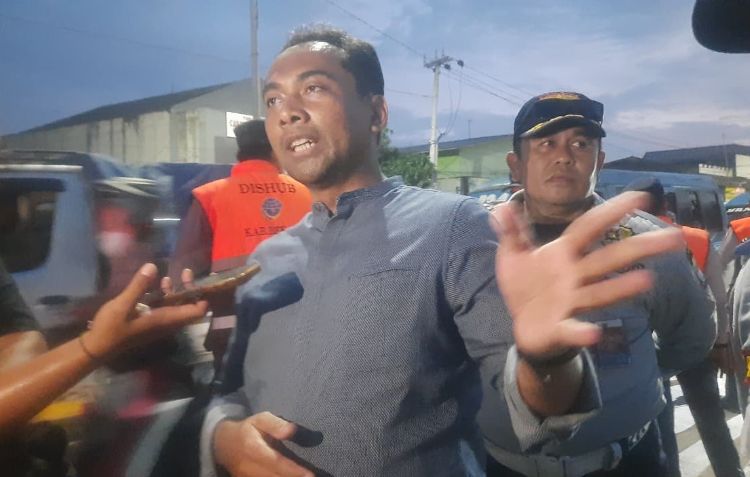 Plt Kepala Dinas Perhubungan Kabupaten Bekasi, Agus Budiono.