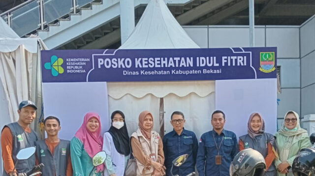 Posko Kesehatan 2026 di Stasiun Cikarang