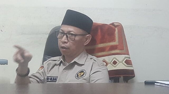Kepala Kantor Kementerian Haji dan Umroh Kabupaten Bekasi, Mulyono Hilman Hakim.