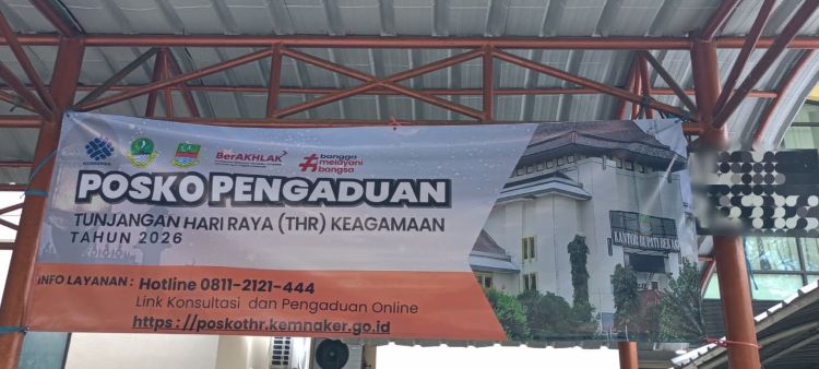 Posko Pengaduan THR di Dinas Ketenagakerjaan Kabupaten Bekasi