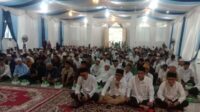 Safari Ramadan 1447 Hijriah yang digelar Pemerintah Kabupaten Bekasi di Masjid Raya Al Azhar Jabebeka, Desa Simpangan, Kecamatan Cikarang Utara, Kabupaten Bekasi, Kamis (05/03) sore.