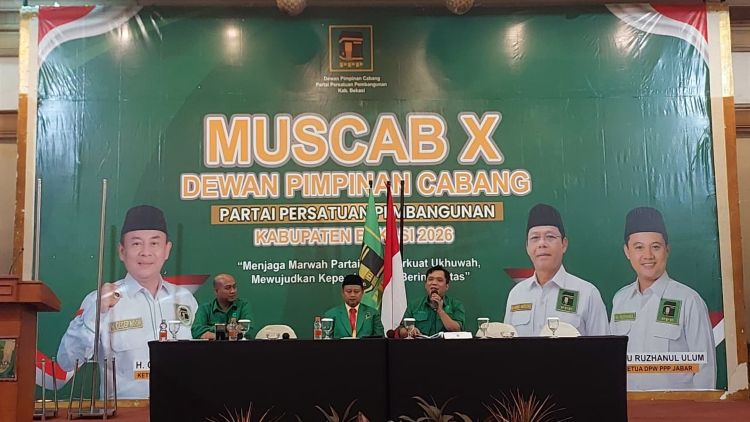Musyawarah Cabang (Muscab) ke-X Dewan Pimpinan Cabang (DPC) Partai Persatuan Pembangunan (PPP) Kabupaten Bekasi berakhir tanpa keputusan final terkait pembentukan tim formatur. Untuk sementara waktu, Dewan Pimpinan Wilayah (DPW) PPP Jawa Barat mengambil alih proses tersebut hingga keputusan akhir dapat dicapai.