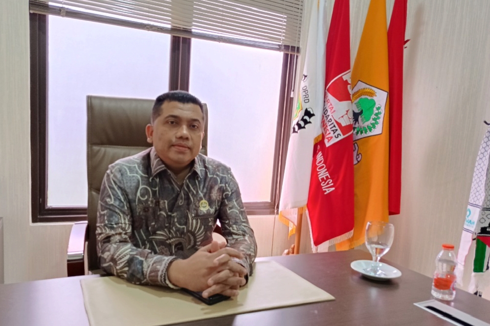Anggota Komisi I DPRD Kota Bekasi, Sarwin Edi Saputra