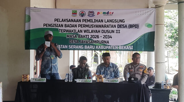 Pemilihan BPD Jayasampurna keterwakilan wilayah periode 2026 - 2034