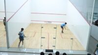 Cabang olahraga squash sebagai cabang baru yang mulai diperkenalkan kepada pelajar pada Popda Kabupaten Bekasi 2026.