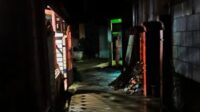 Foto bergambar pocong yang sempat viral dan membuat heboh warga Desa Mekarmukti, Kecamatan Cikarang Utara, Kabupaten Bekas.