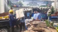 Polres Metro Bekasi meluncurkan pelayanan publik dengan membuka program Green Service, Kamis (04/06).