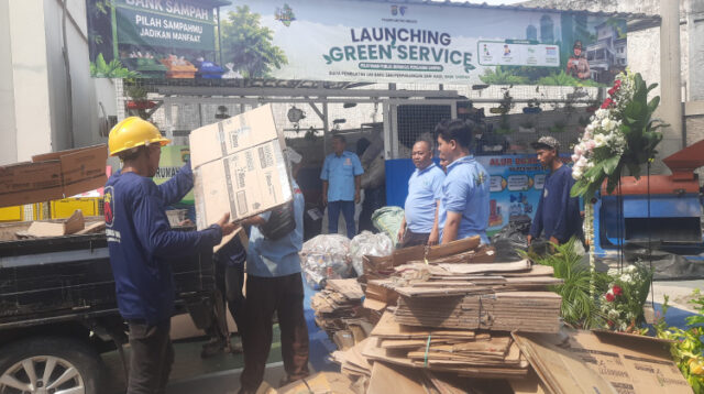 Polres Metro Bekasi meluncurkan pelayanan publik dengan membuka program Green Service, Kamis (04/06).