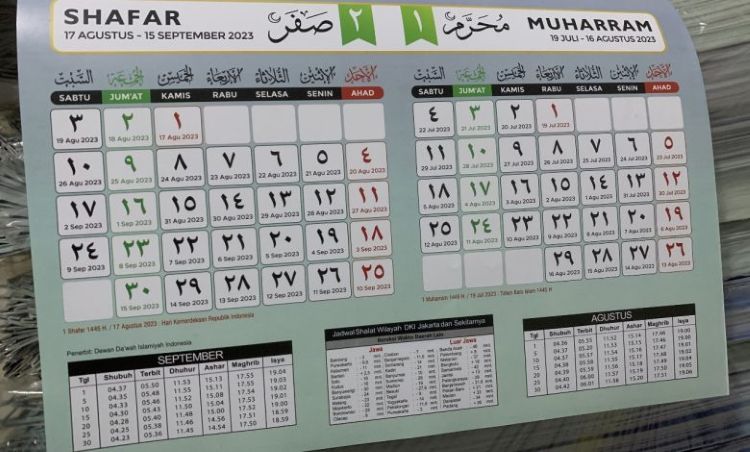 Meski kehidupan modern lebih banyak menggunakan kalender Masehi untuk urusan administrasi dan aktivitas sehari-hari, kalender Hijriah tetap memiliki peran yang sangat penting bagi umat Islam. Penentuan awal Ramadan, Hari Raya Idulfitri, Iduladha, hingga berbagai peringatan hari besar Islam semuanya mengacu pada kalender Hijriah.