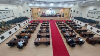 Rapat paripurna penyampaian laporan hasil pembahasan Pansus XVI DPRD Kabupaten Bekasi terkait pembahasan atas Laporan Hasil Pemeriksaan (LHP) BPK RI atas Laporan Keuangan Pemerintah Daerah (LKPD) Tahun Anggaran 2025, Senin (13/07)