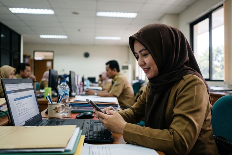 Aparatur Sipil Negara (ASN) di lingkungan Pemerintah Kabupaten Bekasi diminta tidak menggunakan media sosial untuk kepentingan pribadi selama jam kerja.