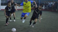 Tim futsal Dinas Pendidikan tampil sebagai juara setelah mengalahkan Dinas Kependudukan dan Pencatatan Sipil (Disdukcapil) dengan skor telak 4-0 pada partai final Turnamen Futsal Piala Bupati Bekasi 2026 yang digelar di Delta Sport Center, Cikarang Pusat, Jumat (07/08).