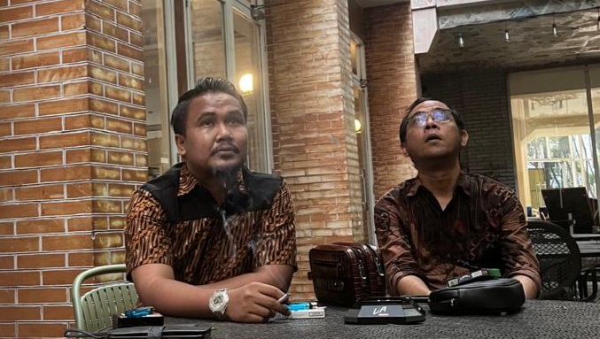 Tim Hukum Pembela Nyumarno yang diwakili Riski Syah Putra Nasution, S.H. dan rekan-rekan.