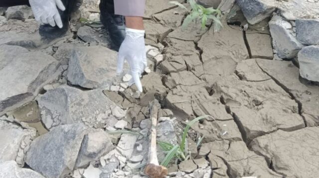 Warga di bantaran Sungai Citarum, Kecamatan Pebayuran, Kabupaten Bekasi, dikejutkan dengan penemuan tengkorak yang diduga merupakan bagian tubuh manusia.