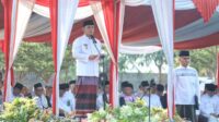 Pelaksana Tugas (Plt) Bupati Bekasi, Asep Surya Atmaja, saat menghadiri Peringatan Hari Santri Tahun 2026 di Cikarang Utara, Kamis (22/10).