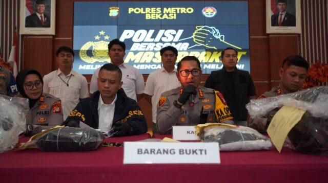 Kapolres Metro Bekasi Kombes Pol Andi Oddang Riuh Hutomo